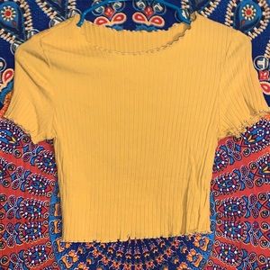 Yellow SHEIN Shirt
